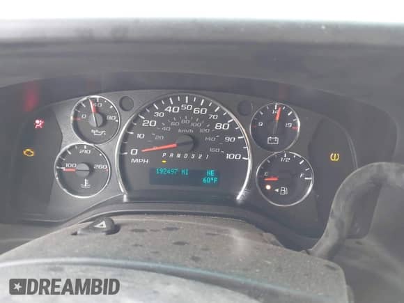 2008 Chevrolet Express Cargo with VIN 1GCFG154781194443, listed as a IAAI auction lot 42496633 with 192,497 mi miles and . Bid and sale history available at DreamBid. Image 7.