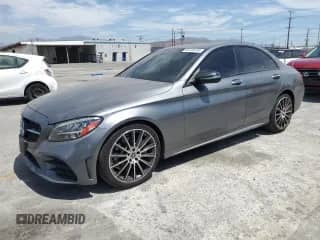 2021 Mercedes-Benz C 300 с VIN W1KWF8DBXMR621580, выставлен на аукционе Copart как лот 69735135 с пробегом 47 599 миль миль и Списание • Salvage title. История ставок и продаж доступна на DreamBid. Изображение 1.