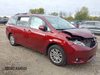 2013 Toyota Sienna XLE AAS with VIN 5TDYK3DC0DS282713, listed as a IAAI auction lot 43462636 with 247,177 mi miles and . Bid and sale history available at DreamBid. Image 1.