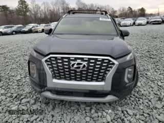 2022 Hyundai Palisade Limited z VIN KM8R54HE1NU404811, wystawiony jako Copart lot #46878975 z przebiegiem Nie podano mil oraz Szkoda całkowita • Salvage title. Historia ofert i sprzedaży dostępna na DreamBid. Obrazek 5.