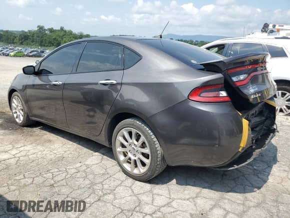 2014 Dodge Dart Limited with VIN 1C3CDFCBXED740516, listed as a Copart auction lot 66805765 with 128,228 mi miles and Salvage title. Bid and sale history available at DreamBid. Image 2.