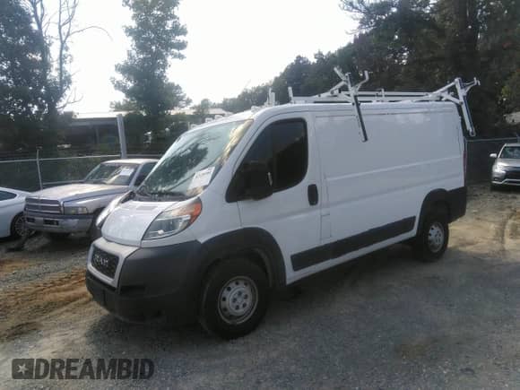2019 Ram ProMaster Cargo with VIN 3C6TRVAG3KE514065, listed as a IAAI auction lot 42128304 with 96,426 mi miles and . Bid and sale history available at DreamBid. Image 17.