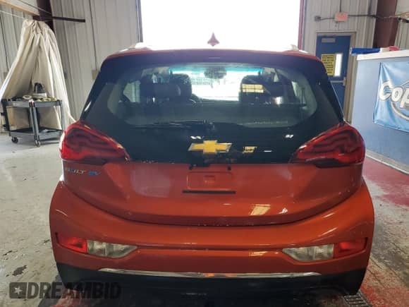 2020 Chevrolet Bolt EV Premier with VIN 1G1FZ6S07L4108587, listed as a Copart auction lot 71512655 with Not provided miles and Salvage title. Bid and sale history available at DreamBid. Image 6.