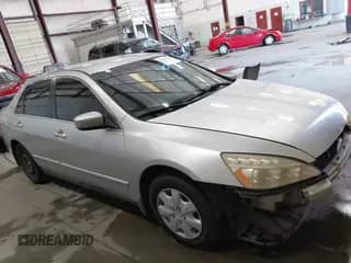 2005 Honda Accord LX with VIN 1HGCM55415A083435, listed as a IAAI auction lot 42665681 with 203,028 mi miles and . Bid and sale history available at DreamBid. Image 1.