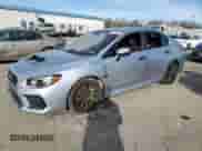 2019 Subaru WRX STI Limited with VIN JF1VA2V66K9802066, listed as a Copart auction lot 82189334 with 46,799 mi miles and Salvage title. Bid and sale history available at DreamBid. Image 1.