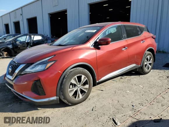 2019 Nissan Murano S with VIN 5N1AZ2MJ0KN114624, listed as a Copart auction lot 87110155 with 15,384 mi miles and Non repairable. Bid and sale history available at DreamBid. Image 1.