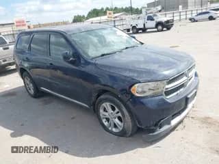 2013 Dodge Durango SXT with VIN 1C4RDHAG1DC680386, listed as a IAAI auction lot 43503780 with 179,581 mi miles and . Bid and sale history available at DreamBid. Image 1.