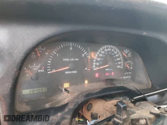 1998 Dodge 2500 with VIN 1B7KF2367WJ207684, listed as a Copart auction lot 85359924 with 284,031 mi miles and Salvage title. Bid and sale history available at DreamBid. Image 9.