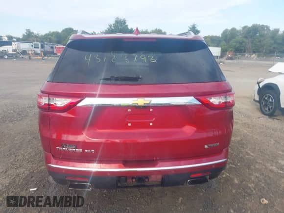 2018 Chevrolet Traverse Premier с VIN 1GNEVJKW3JJ166062, выставлен на аукционе IAAI как лот 43123793 с пробегом 188 761 миль миль и . История ставок и продаж доступна на DreamBid. Изображение 16.