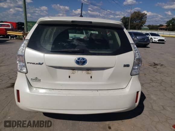 2013 Toyota Prius Two with VIN JTDZN3EUXD3228596, listed as a Copart auction lot 81896705 with 182,110 mi miles and Salvage title. Bid and sale history available at DreamBid. Image 6.