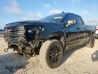 2024 GMC Sierra 1500 Pro with VIN 1GTRHAED8RZ371949, listed as a Copart auction lot 66265125 with 16,753 mi miles and Salvage title. Bid and sale history available at DreamBid. Image 1.