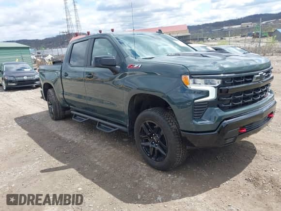 2025 Chevrolet Silverado 1500 LT Trail Boss с VIN 3GCUKFEL7SG201328, выставлен на аукционе IAAI как лот 42037162 с пробегом 1 726 миль миль и . История ставок и продаж доступна на DreamBid. Изображение 1.
