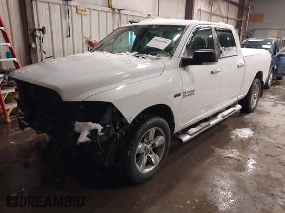 2017 Ram 1500 Big Horn with VIN 1C6RR7TT4HS721053, listed as a IAAI auction lot 41144906 with 112,270 mi miles and . Bid and sale history available at DreamBid. Image 2.