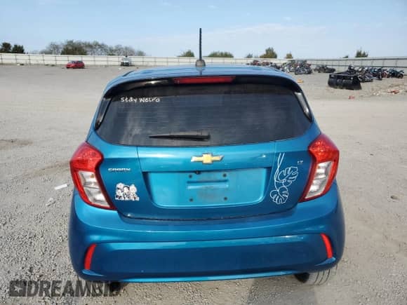 2020 Chevrolet Spark LT с VIN KL8CD6SA0LC448843, выставлен на аукционе Copart как лот 71909545 с пробегом 42 174 миль миль и Списание • Salvage title. История ставок и продаж доступна на DreamBid. Изображение 6.