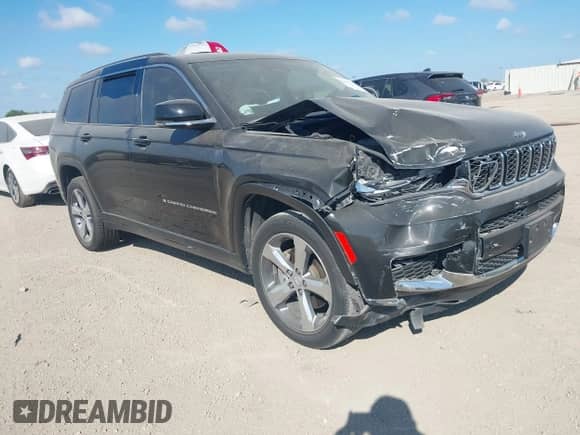 2021 Jeep Grand Cherokee Limited z VIN 1C4RJJBG2M8195711, wystawiony jako IAAI lot #42953742 z przebiegiem 49 275 mil mil oraz . Historia ofert i sprzedaży dostępna na DreamBid. Obrazek 1.