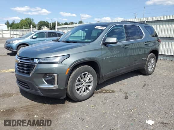 2023 Chevrolet Traverse LT с VIN 1GNEVHKW5PJ172687, выставлен на аукционе Copart как лот 80099905 с пробегом 29 049 миль миль и Списание • Salvage title. История ставок и продаж доступна на DreamBid. Изображение 1.