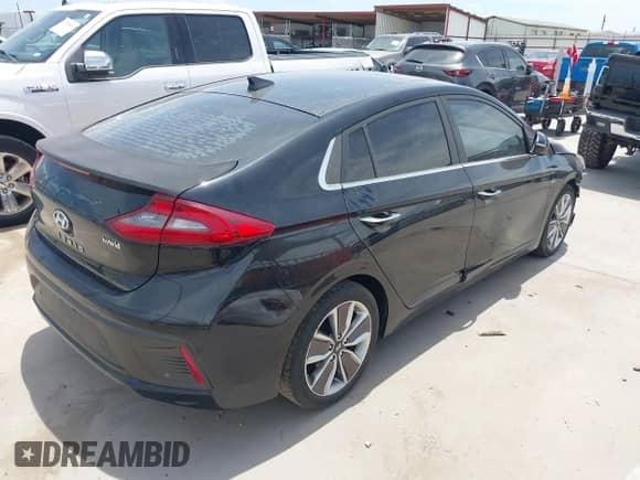 2018 Hyundai Ioniq Limited z VIN KMHC05LC8JU098183, wystawiony jako IAAI lot #42806206 z przebiegiem 116 945 mil mil oraz . Historia ofert i sprzedaży dostępna na DreamBid. Obrazek 4.