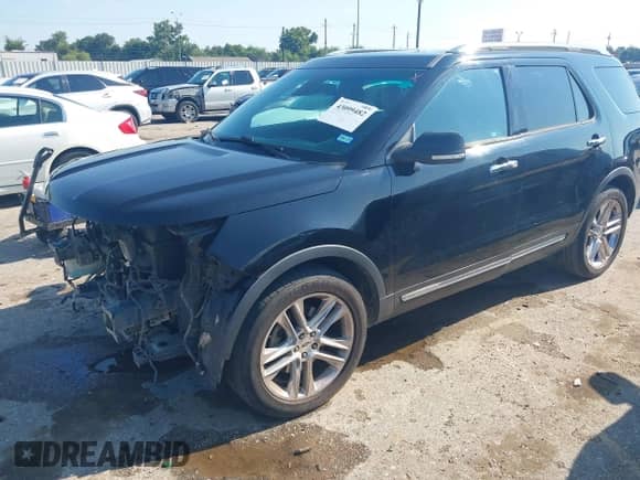 2017 Ford Explorer Limited z VIN 1FM5K7FH4HGA15895, wystawiony jako IAAI lot #43099482 z przebiegiem 126 628 mil mil oraz . Historia ofert i sprzedaży dostępna na DreamBid. Obrazek 2.