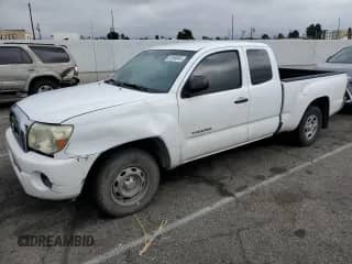 2006 Toyota Tacoma with VIN 5TETX22N66Z261042, listed as a Copart auction lot 81849345 with 155,279 mi miles and Salvage title. Bid and sale history available at DreamBid. Image 1.