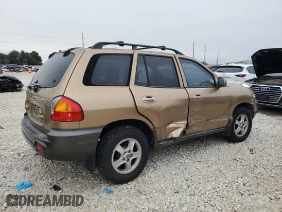 2002 Hyundai Santa Fe GLS z VIN KM8SC13D22U191206, wystawiony jako Copart lot #84965104 z przebiegiem 109 043 mil mil oraz Szkoda całkowita • Salvage title. Historia ofert i sprzedaży dostępna na DreamBid. Obrazek 3.
