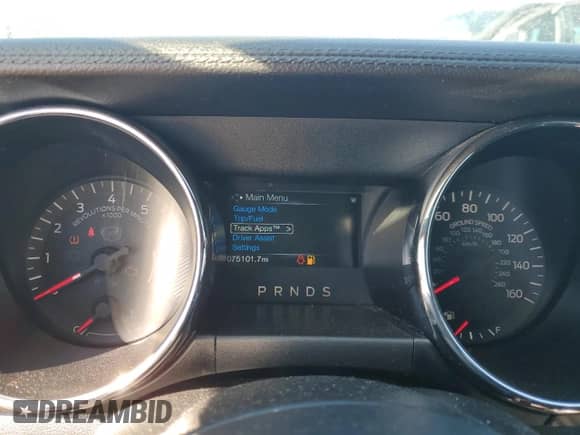 2016 Ford Mustang V6 z VIN 1FA6P8AM7G5317511, wystawiony jako Copart lot #85814985 z przebiegiem 75 101 mil mil oraz Szkoda całkowita • Salvage title. Historia ofert i sprzedaży dostępna na DreamBid. Obrazek 9.