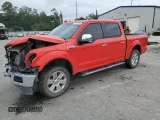 2020 Ford F-150 XLT с VIN 1FTEW1E51LFA81929, выставлен на аукционе Copart как лот 71554535 с пробегом 64 185 миль миль и Списание • Salvage title. История ставок и продаж доступна на DreamBid. Изображение 1.