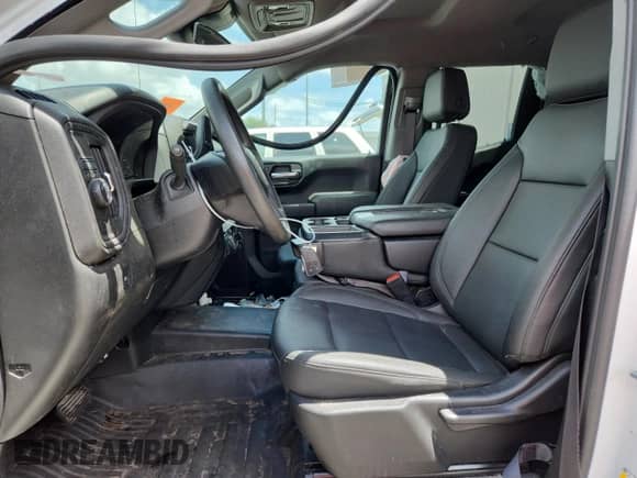 2024 Chevrolet Silverado 1500 Work Truck with VIN 1GCRAAED3RZ270483, listed as a Copart auction lot 66820355 with 22,971 mi miles and Salvage title. Bid and sale history available at DreamBid. Image 7.