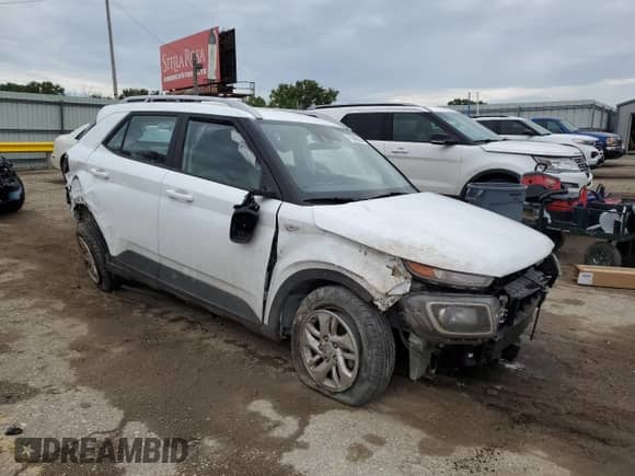 2020 Hyundai Venue SEL с VIN KMHRC8A31LU041851, выставлен на аукционе Copart как лот 71845085 с пробегом 40 098 миль миль и Списание • Salvage title. История ставок и продаж доступна на DreamBid. Изображение 4.