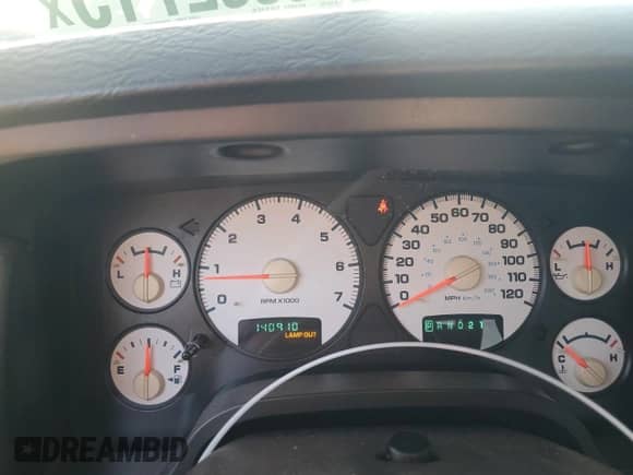 2005 Dodge 1500 SLT with VIN 1D7HU18N25S234865, listed as a Copart auction lot 66352715 with 140,910 mi miles and Salvage title. Bid and sale history available at DreamBid. Image 9.