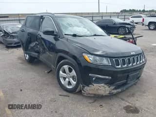 2021 Jeep Compass Altitude with VIN 3C4NJDBB3MT588333, listed as a IAAI auction lot 42883315 with 81,689 mi miles and . Bid and sale history available at DreamBid. Image 1.