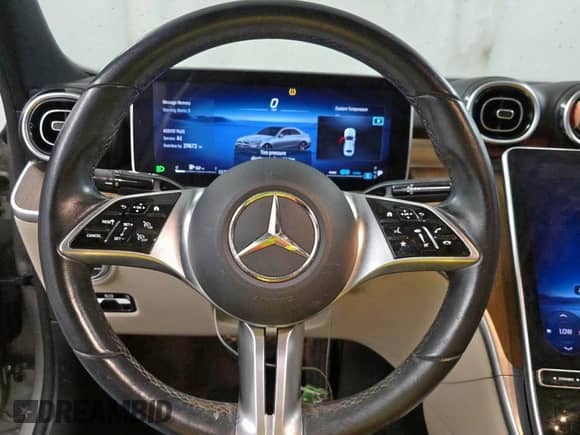 2022 Mercedes-Benz C 300 with VIN W1KAF4GB2NR036864, listed as a Copart auction lot 85104255 with 39,922 mi miles and Clean title. Bid and sale history available at DreamBid. Image 9.