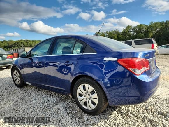 2012 Chevrolet Cruze LS с VIN 1G1PC5SH8C7362202, выставлен на аукционе Copart как лот 85819015 с пробегом 169 124 миль миль и Чистый • Clean title. История ставок и продаж доступна на DreamBid. Изображение 2.