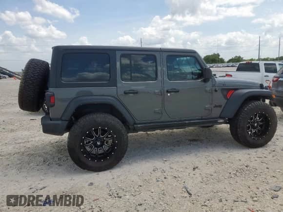 2021 Jeep Wrangler Unlimited 80th Anniversary с VIN 1C4HJXDG2MW846360, выставлен на аукционе Copart как лот 62721735 с пробегом 17 099 миль миль и Списание • Salvage title. История ставок и продаж доступна на DreamBid. Изображение 3.