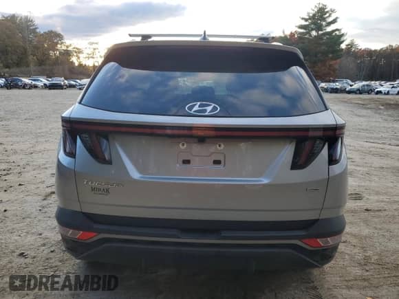 2022 Hyundai Tucson SEL with VIN 5NMJCCAE5NH065506, listed as a Copart auction lot 90286535 with 41,390 mi miles and Clean title. Bid and sale history available at DreamBid. Image 6.