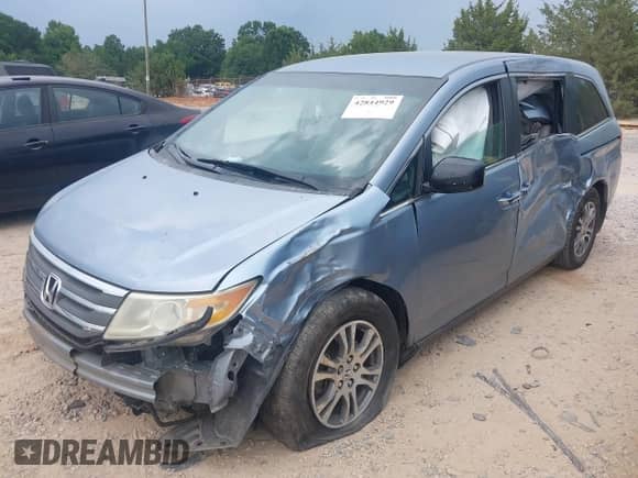 2012 Honda Odyssey EX с VIN 5FNRL5H46CB093437, выставлен на аукционе IAAI как лот 42844929 с пробегом 220 154 миль миль и . История ставок и продаж доступна на DreamBid. Изображение 2.