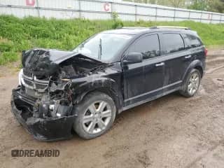 2015 Dodge Journey R/T with VIN 3C4PDDFG8FT725808, listed as a Copart auction lot 58234015 with 178,528 mi miles and Clean title. Bid and sale history available at DreamBid. Image 1.