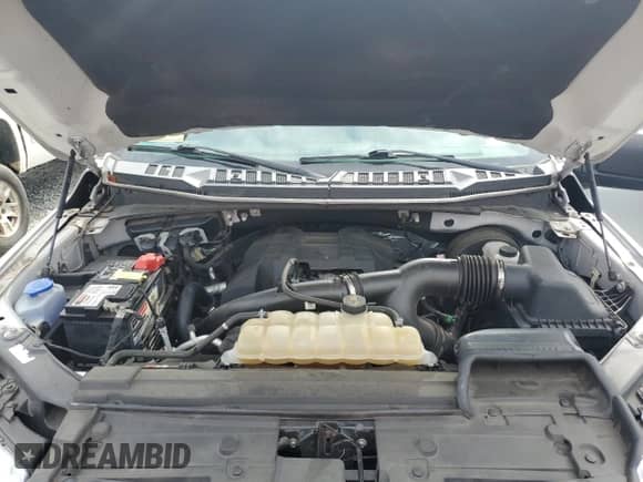 2018 Ford F-150 XL z VIN 1FTEW1CP5JFD31349, wystawiony jako Copart lot #85582915 z przebiegiem 96 674 mil mil oraz Szkoda całkowita • Salvage title. Historia ofert i sprzedaży dostępna na DreamBid. Obrazek 11.