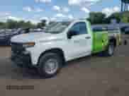 2021 Chevrolet Silverado 1500 Work Truck with VIN 3GCNWAEH4MG182876, listed as a Copart auction lot 71067115 with 51,562 mi miles and Salvage title. Bid and sale history available at DreamBid. Image 1.