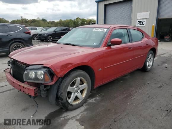 2010 Dodge Charger SXT with VIN 2B3CA3CV3AH178681, listed as a Copart auction lot 84448425 with 108,712 mi miles and Salvage title. Bid and sale history available at DreamBid. Image 1.