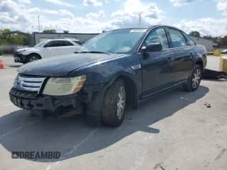 2008 Ford Taurus SEL with VIN 1FAHP24W98G170343, listed as a Copart auction lot 70832645 with 123,764 mi miles and Clean title. Bid and sale history available at DreamBid. Image 1.