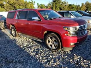 2015 Chevrolet Suburban LTZ z VIN 1GNSCKKC6FR597962, wystawiony jako Copart lot #86607495 z przebiegiem 177 654 mil mil oraz Czysty tytuł • Clean title. Historia ofert i sprzedaży dostępna na DreamBid. Obrazek 4.