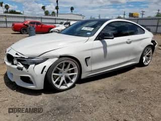 2019 BMW 4 Series 440i with VIN WBA4W7C55KAG52464, listed as a Copart auction lot 66738355 with 72,143 mi miles and Clean title. Bid and sale history available at DreamBid. Image 1.