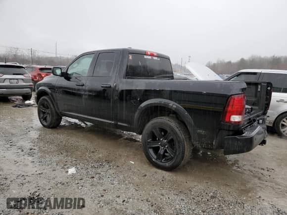 2023 Ram 1500 Warlock with VIN 1C6RR7GG3PS523124, listed as a Copart auction lot 84060474 with 24,269 mi miles and Salvage title. Bid and sale history available at DreamBid. Image 2.