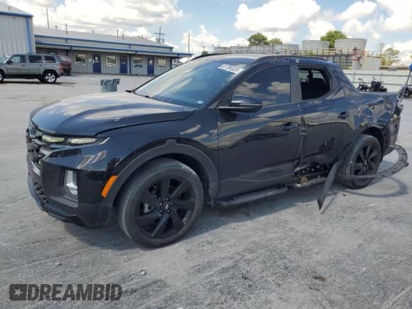 2023 Hyundai Santa Cruz Night Edition with VIN 5NTJCDAF6PH044900, listed as a Copart auction lot 61789325 with 34,520 mi miles and Salvage title. Bid and sale history available at DreamBid. Image 1.