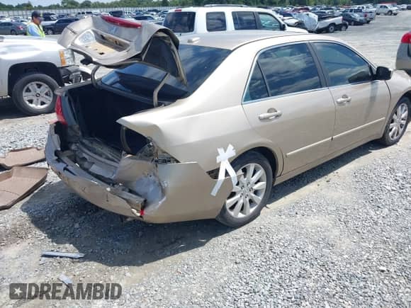 2006 Honda Accord EX-L with VIN 1HGCM66596A073749, listed as a IAAI auction lot 42943873 with 219,491 mi miles and . Bid and sale history available at DreamBid. Image 4.
