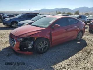 2017 Hyundai Elantra SE with VIN 5NPD84LF8HH054601, listed as a Copart auction lot 81492655 with 134,241 mi miles and Salvage title. Bid and sale history available at DreamBid. Image 1.