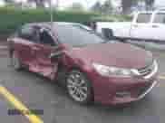 2014 Honda Accord Sport with VIN 1HGCR2F58EA167484, listed as a IAAI auction lot 43412327 with 118,342 mi miles and . Bid and sale history available at DreamBid. Image 1.