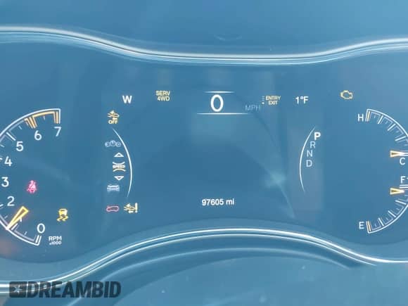 2016 Jeep Grand Cherokee Summit with VIN 1C4RJFJTXGC489631, listed as a IAAI auction lot 41379162 with 97,605 mi miles and . Bid and sale history available at DreamBid. Image 7.