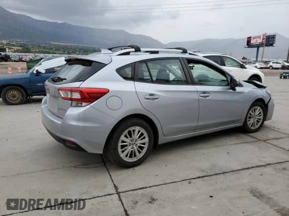 2018 Subaru Impreza Premium with VIN 4S3GTAB66J3750158, listed as a Copart auction lot 70566835 with Not provided miles and Salvage title. Bid and sale history available at DreamBid. Image 3.