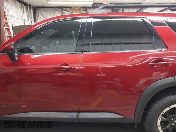 2023 Nissan Pathfinder Rock Creek with VIN 5N1DR3BD7PC276625, listed as a IAAI auction lot 42226402 with 11,872 mi miles and . Bid and sale history available at DreamBid. Image 14.